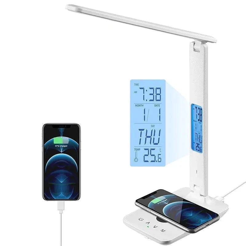 Fast Wireless Charger Desk LED Lamp